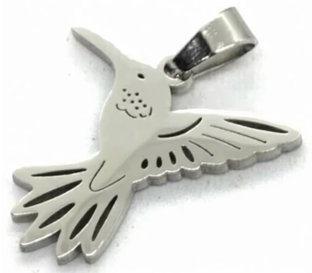 Dije de Acero Quirurgico colibri 20mm